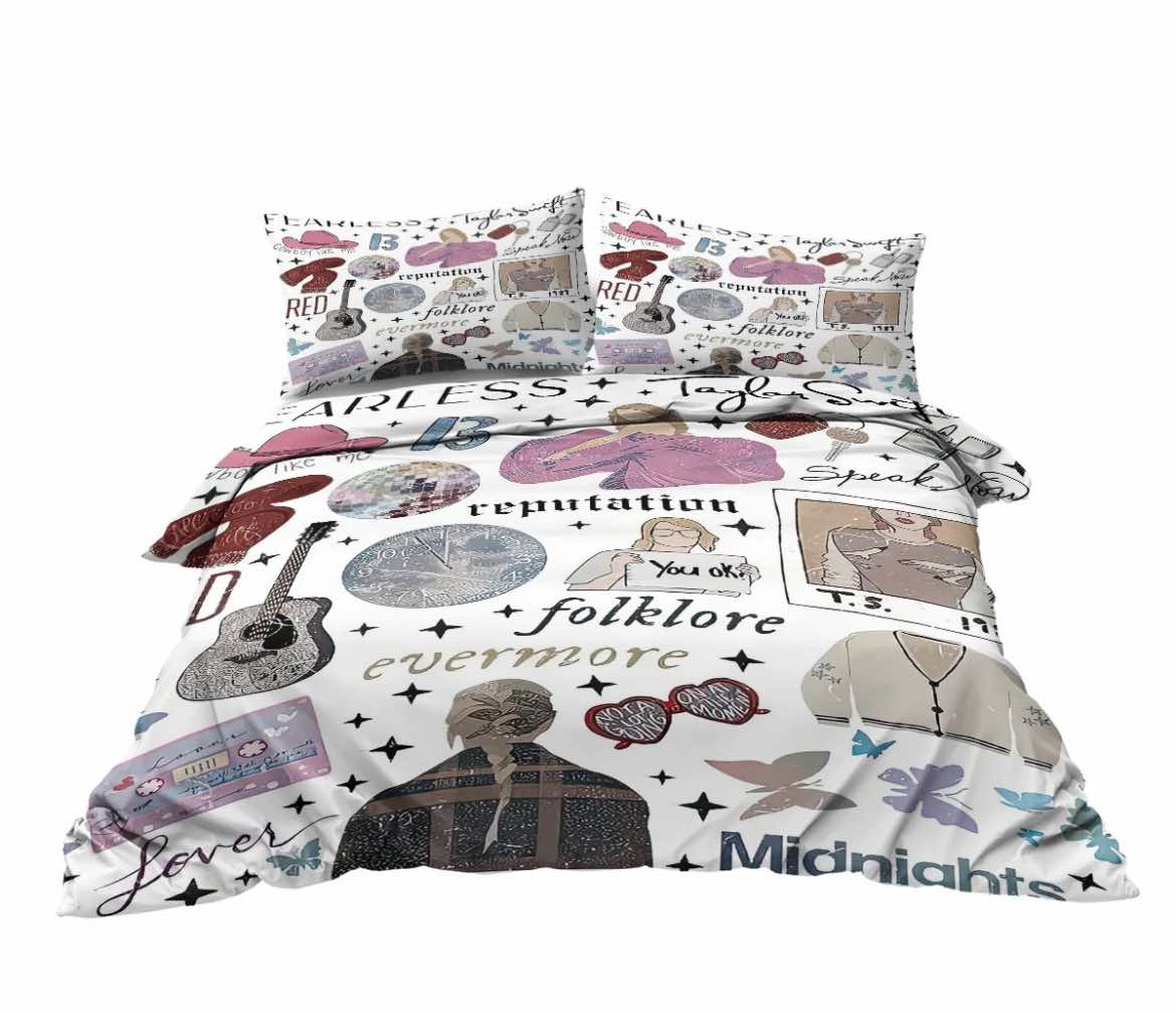 Taylor Swift 3 Piece Bedding