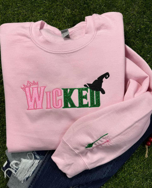Wicked Embroidery Sweatshirt