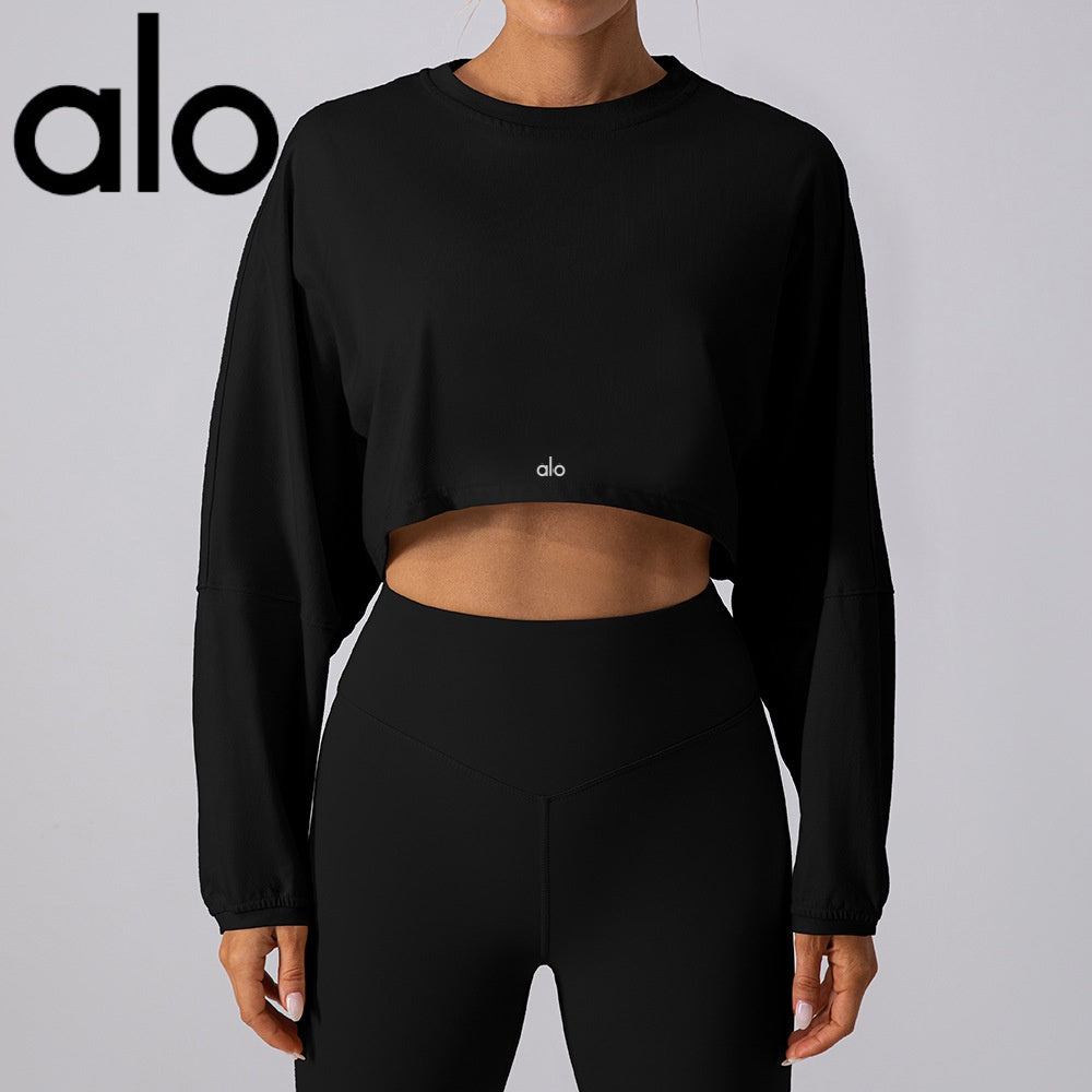 A Leggings and Cropped Sweater Dupe Set