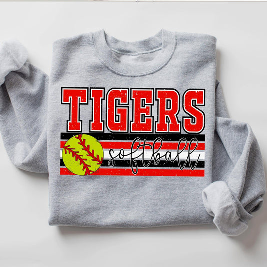 Tigers Softball Sweatshirt / T-Shirt