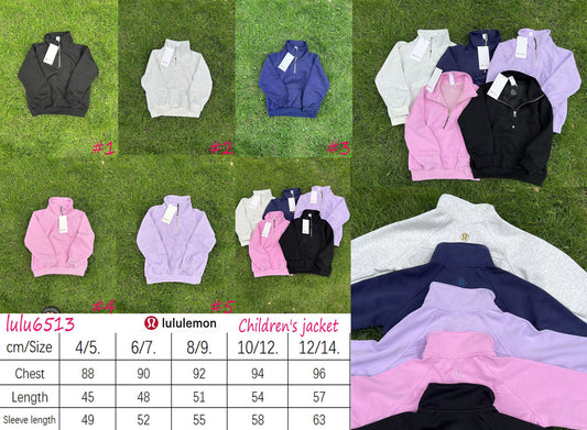 Lu Kids Quarter Zip