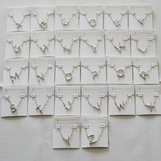 KS Chain Initial Necklace