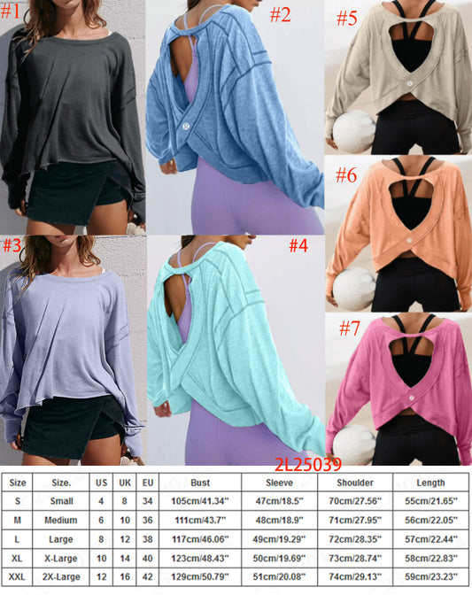 Lu Keyhole Long Sleeve