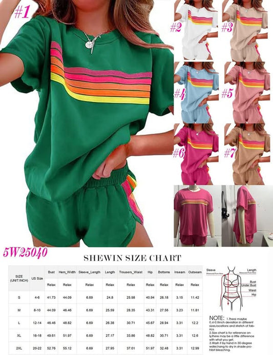 AV Nation Colorful Stripes Set