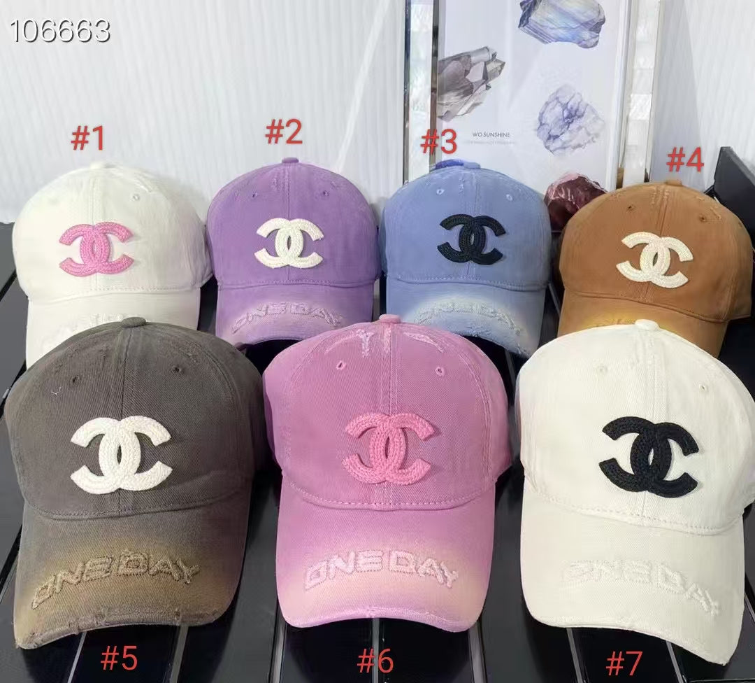 C Distressed Hat