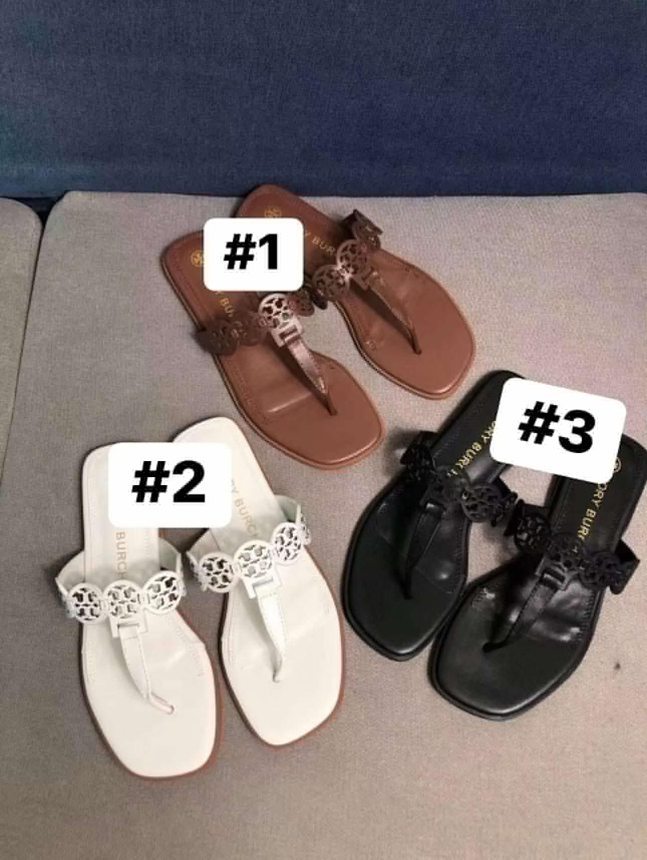 TB Floral Sandals