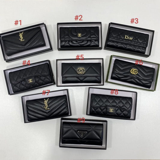 Black Wallet all designers
