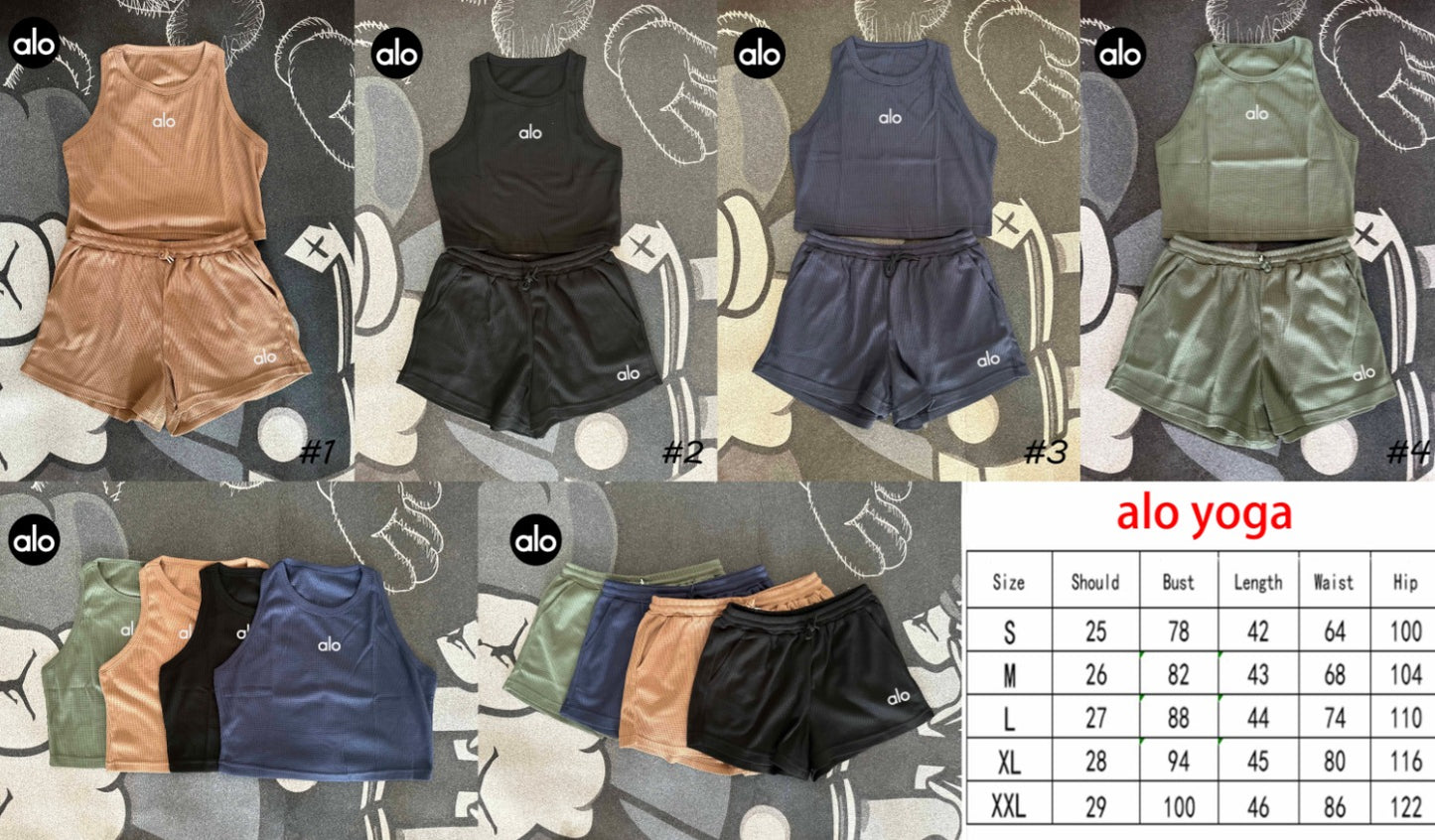 Alo Tank and Short Set