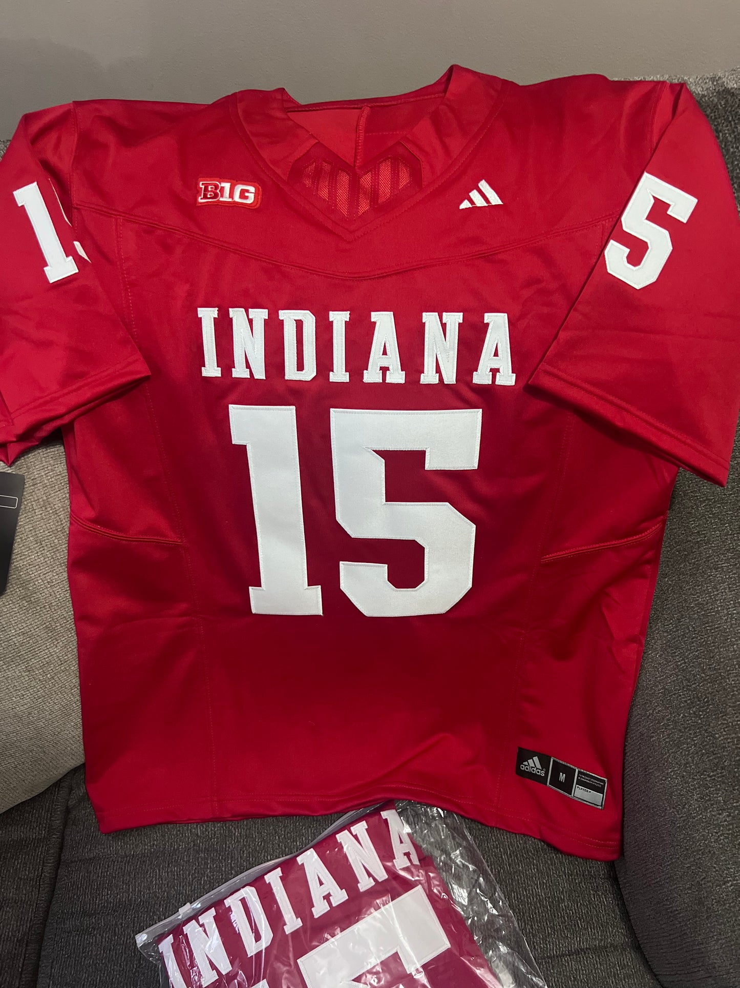 IU Hoosiers National Championship Patch Football Jersey