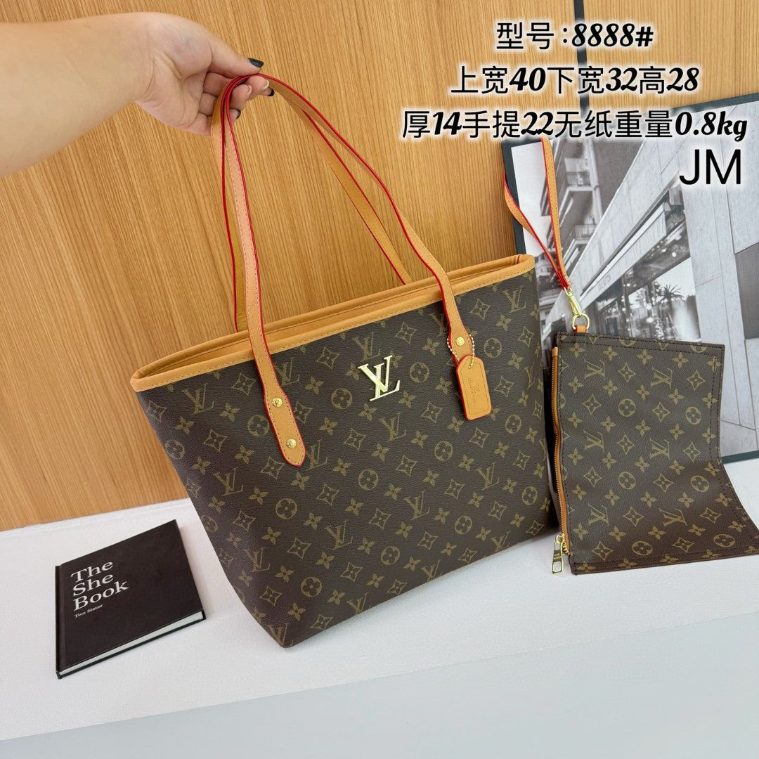 Lv Brown Inspired Tote