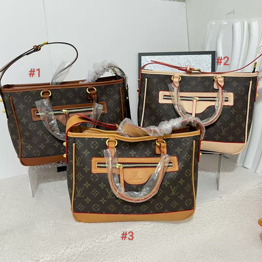 L Inspired Monogram Tote