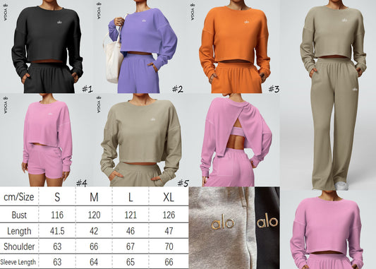 AL Open Back Sweater & Pants Set
