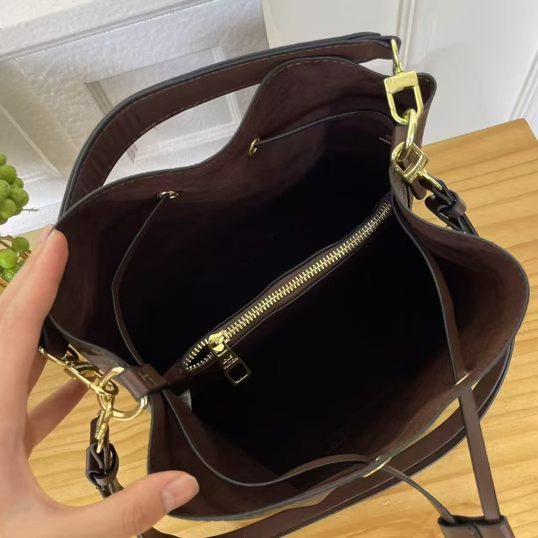 L Inspired Bucket Bag