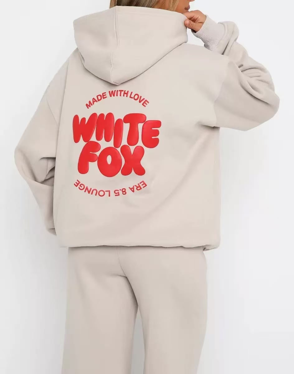 White Fox Pants Wide Leg