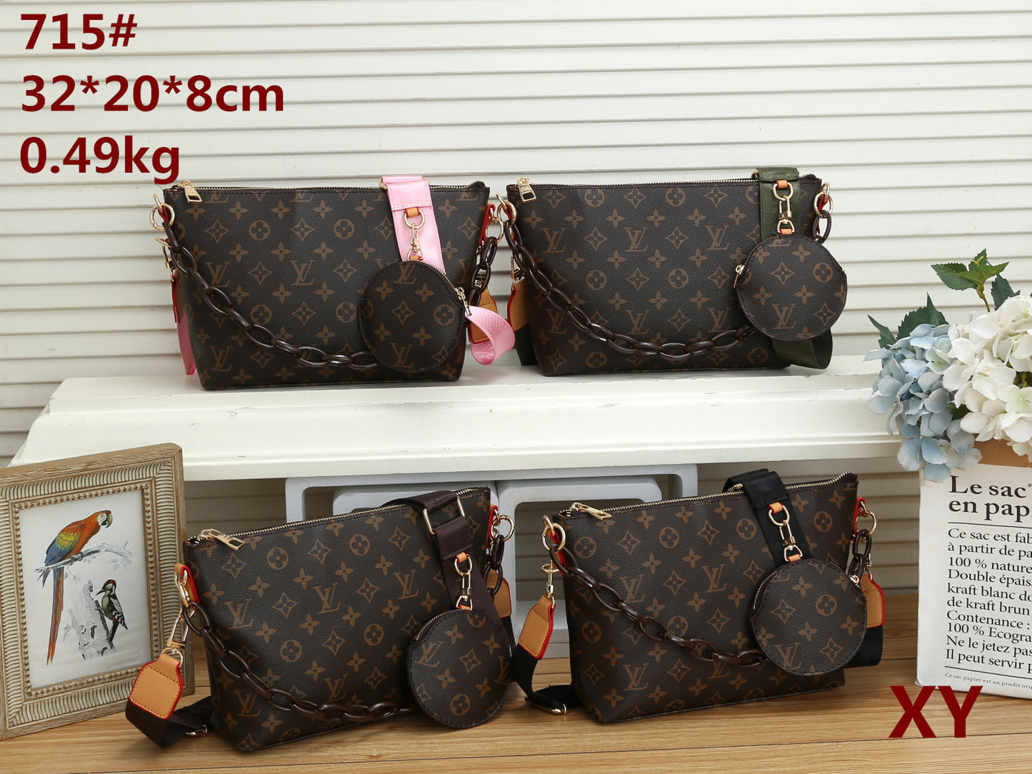 Louie Crossbody w/pouch