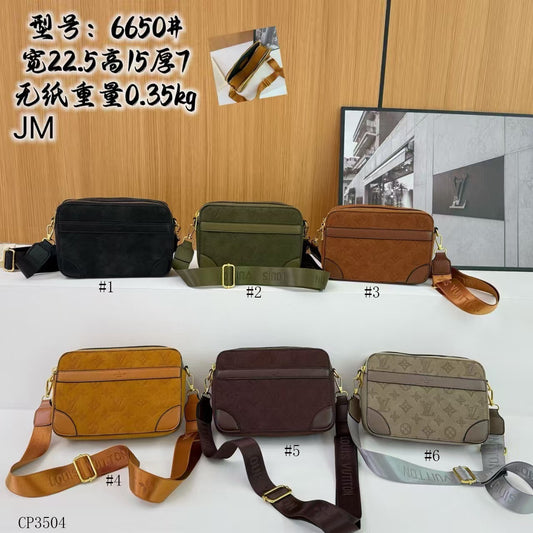 Louie Suede Crossbody