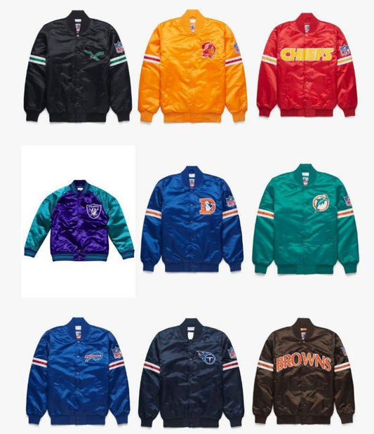All 32 Football Teams Throwback Jacket