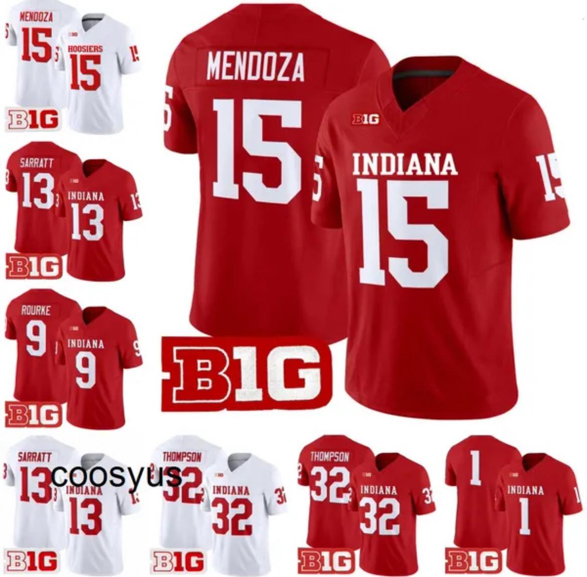 IU Hoosiers Football Jersey