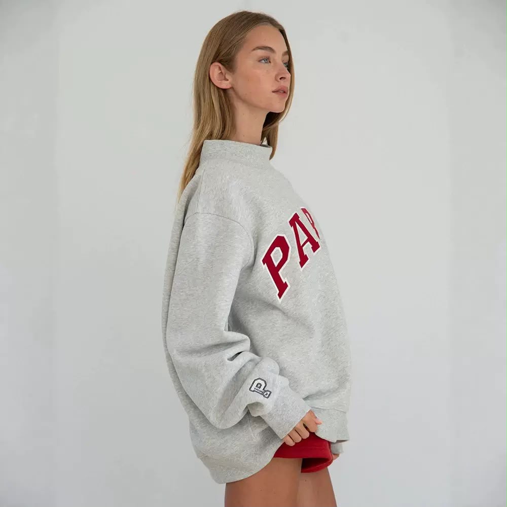 100% Cotton Embroidered Parke School Mockneck