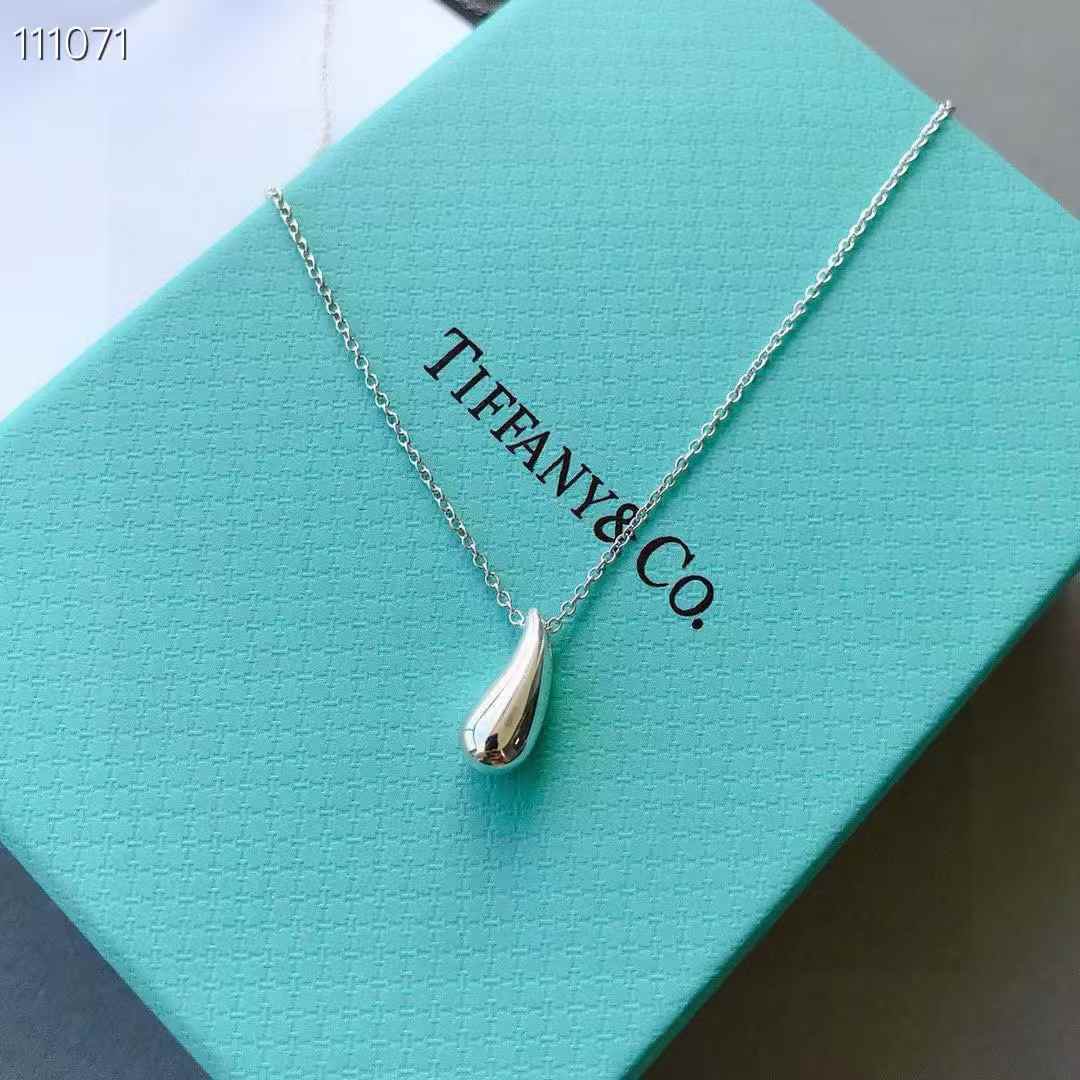 Tiff Drop Necklace w/box