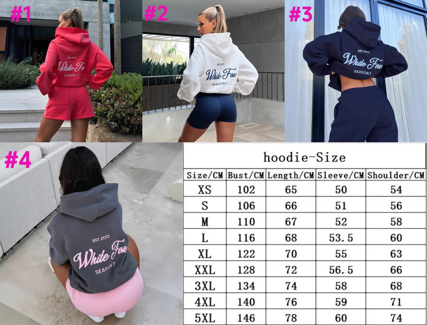 White Fox Hoodie