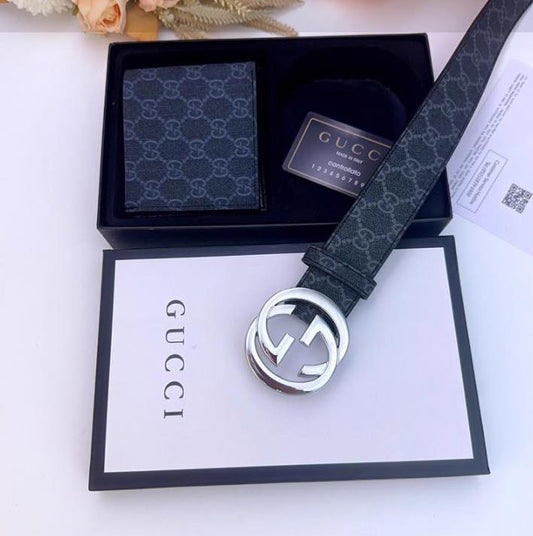 Gucci Belt and Wallet Boxed Set