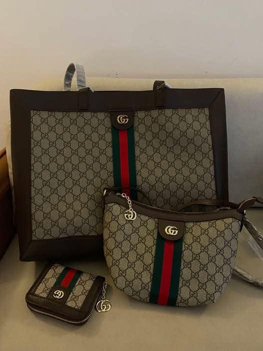 Gucci 3 piece Bag Set Marked Down