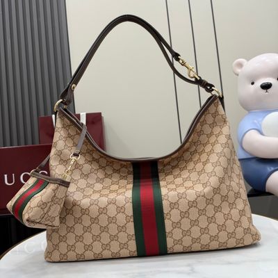 Gucci Large shoulder bag with Web top quality