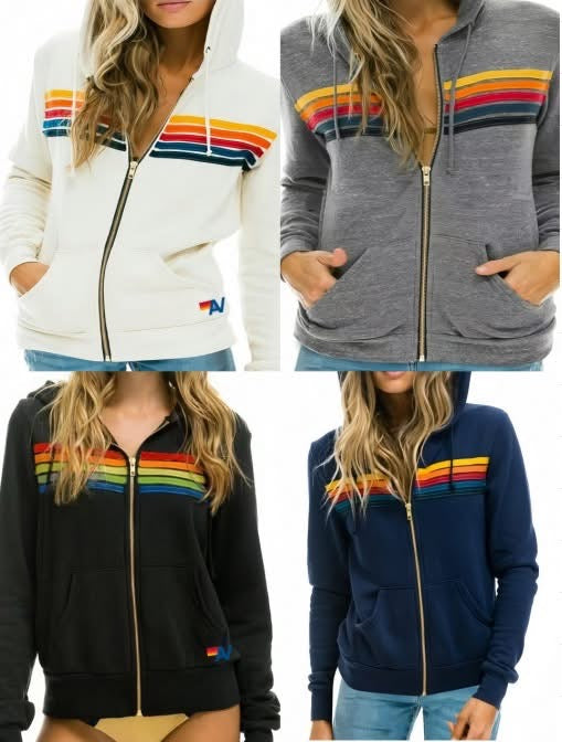 AV Nation zip Hoodie