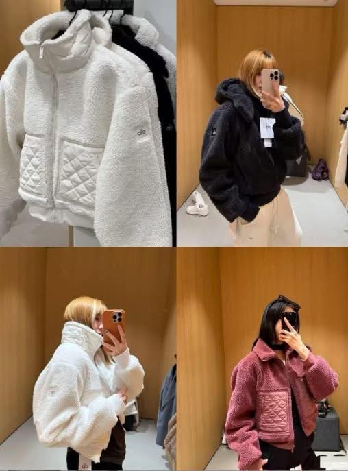 Alo Hooded Sherpa Edge Bomber