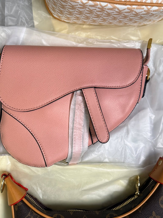 Dior Saddle Bag MIrror Markdown Pink Only