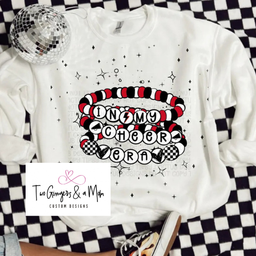 In My Cheer Era Spirit Bracelet Sweatshirt or Tshirt