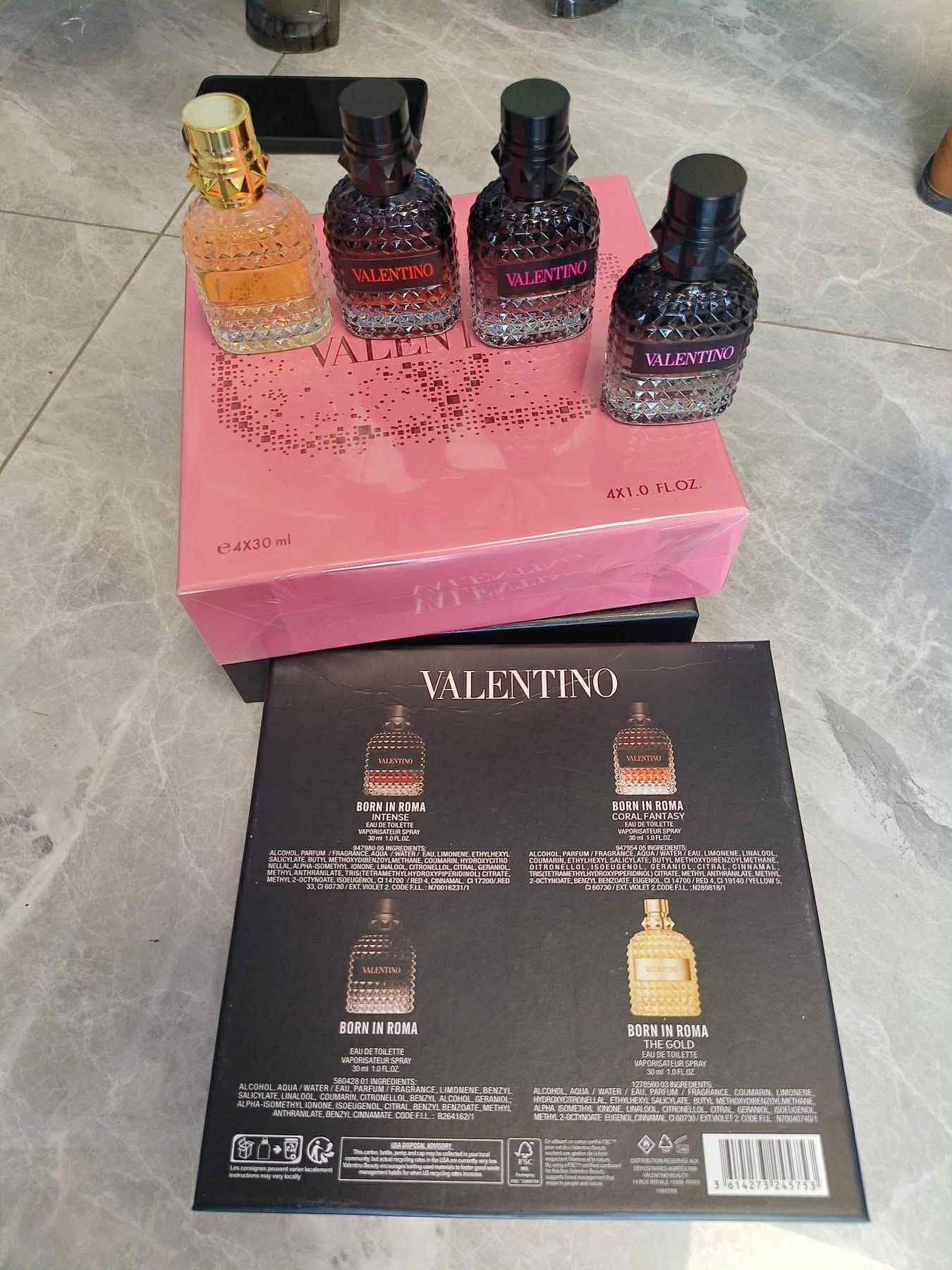 Valentino Perfume Sampler 4 1 ounce bottles