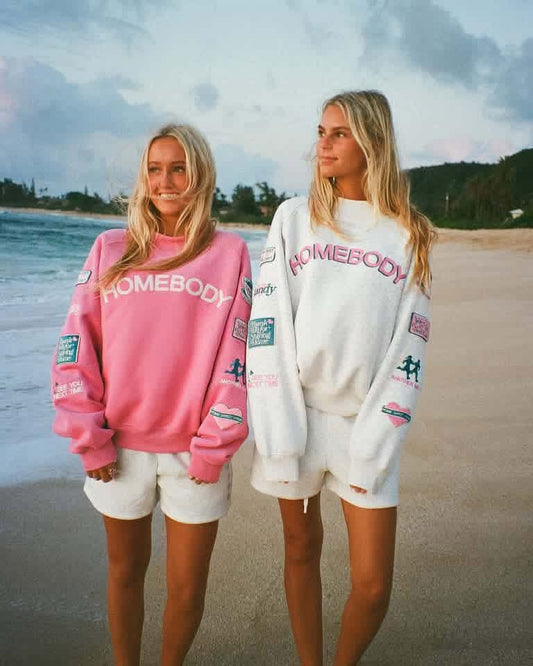 Dandy Crewneck Embroidery Sweatshirt
