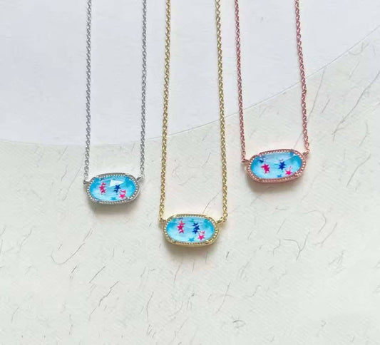 K Stars Necklace