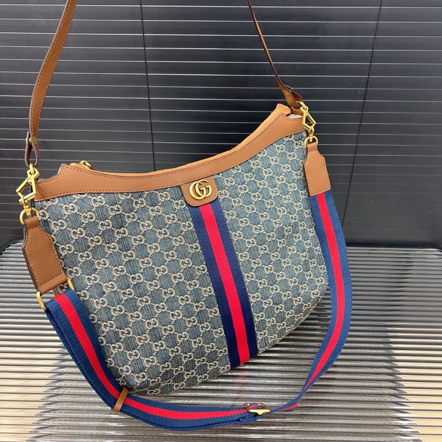 Gucci Large Hobo Mirrored