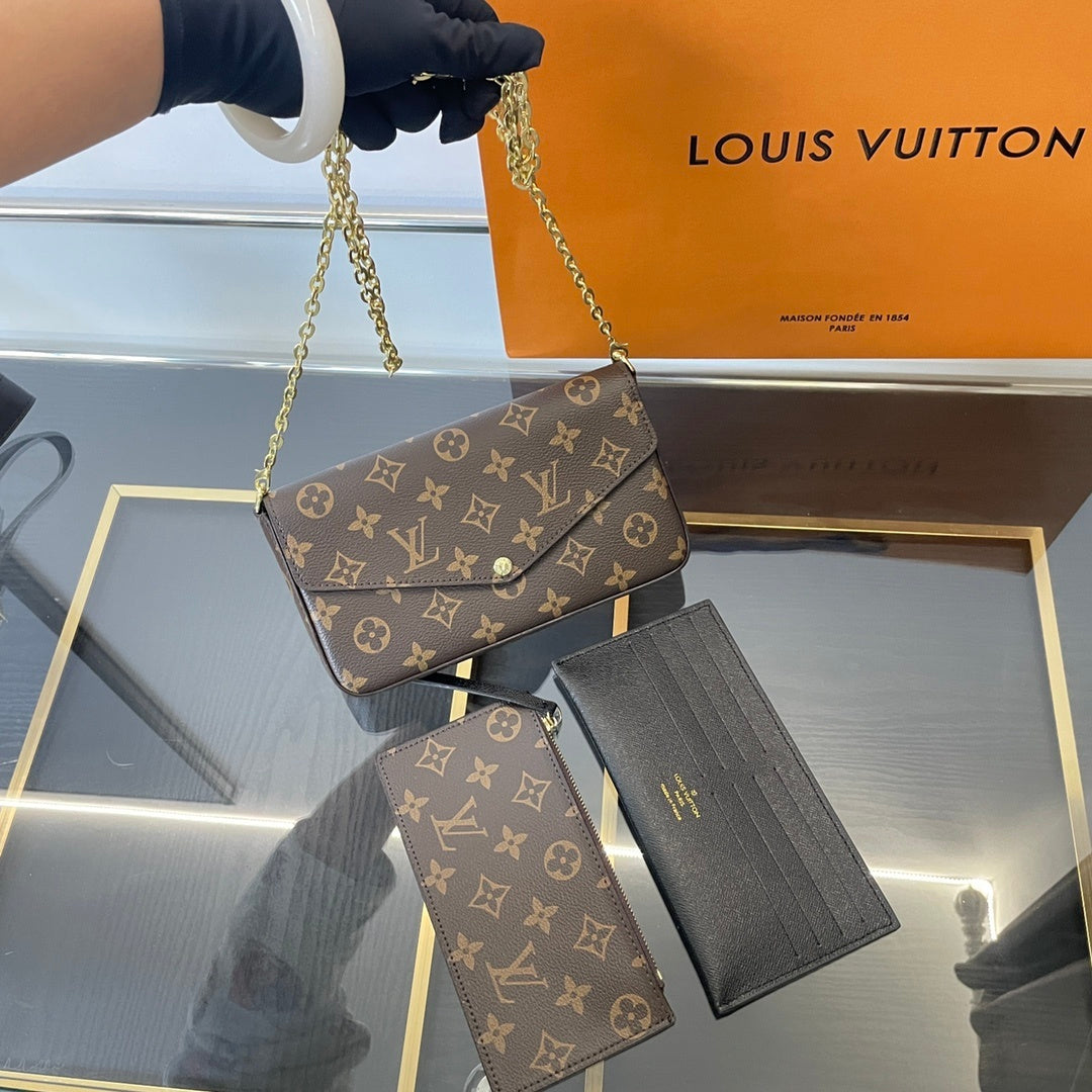 Lv Odeon Bag Set