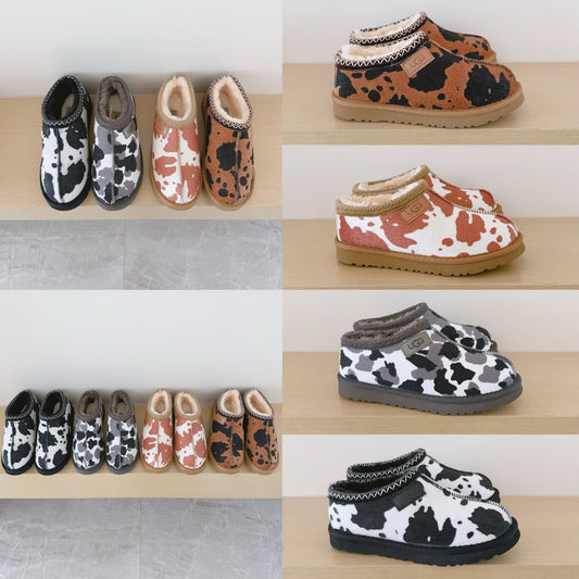 Ugg Shoes Slippers Cow Print