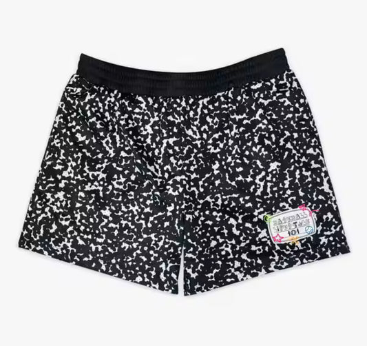 Baseball Life 101 Comp Book Shorts