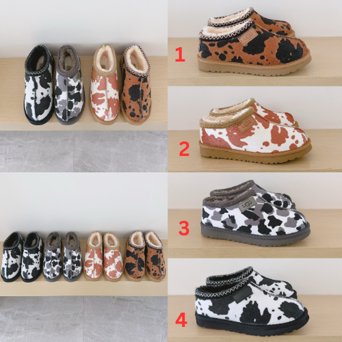 Ugg Shoes Slippers Cow Print