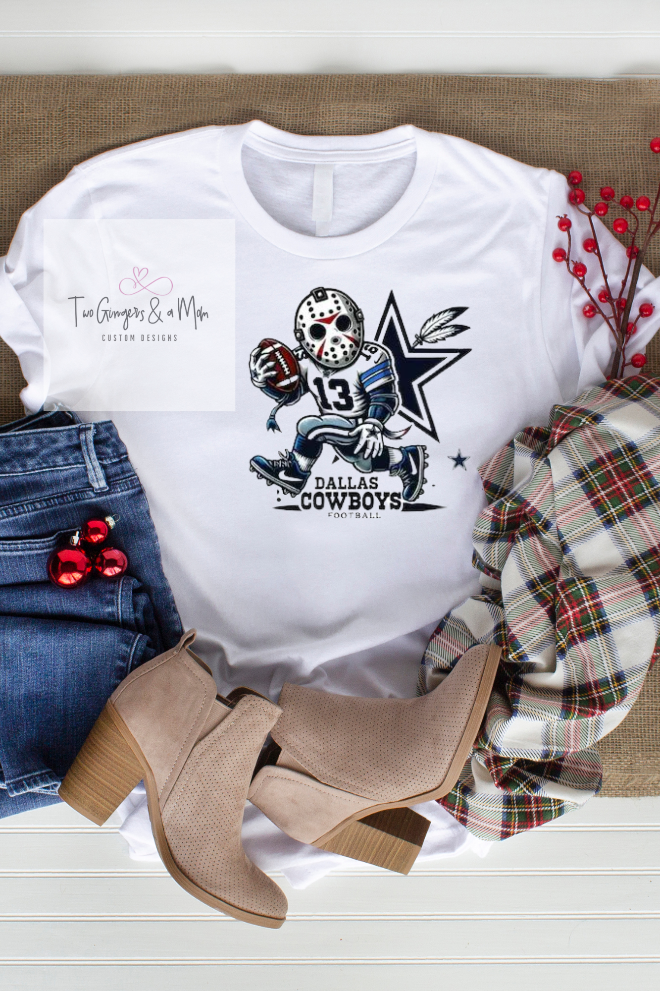 Jason Vorhees Nfl T-Shirt All 32 Teams Avail