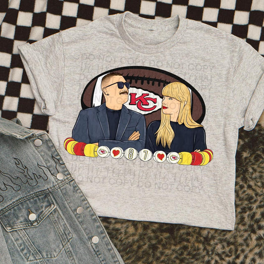 Tay and Trav Super Bowl Shirt