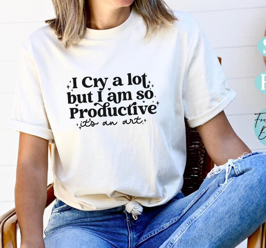 I Cry A lot Taylor TTPD T-shirt