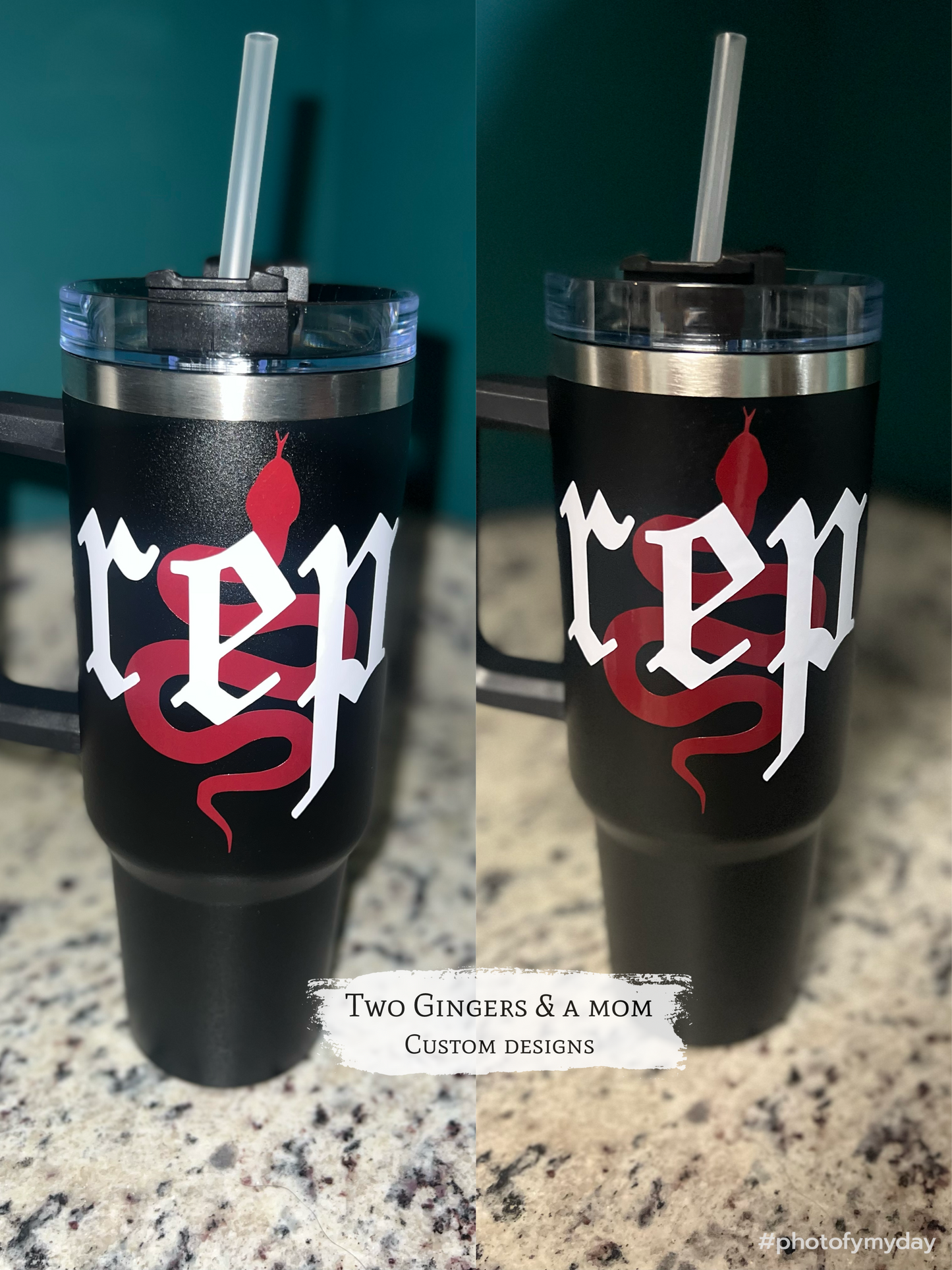 TS Reputation 40-ounce Tumbler Handle & Straw