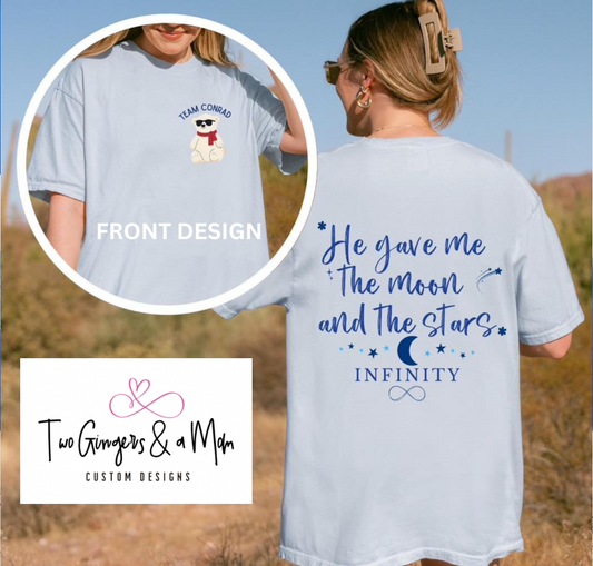 Team Conrad T-Shirt Front & Back