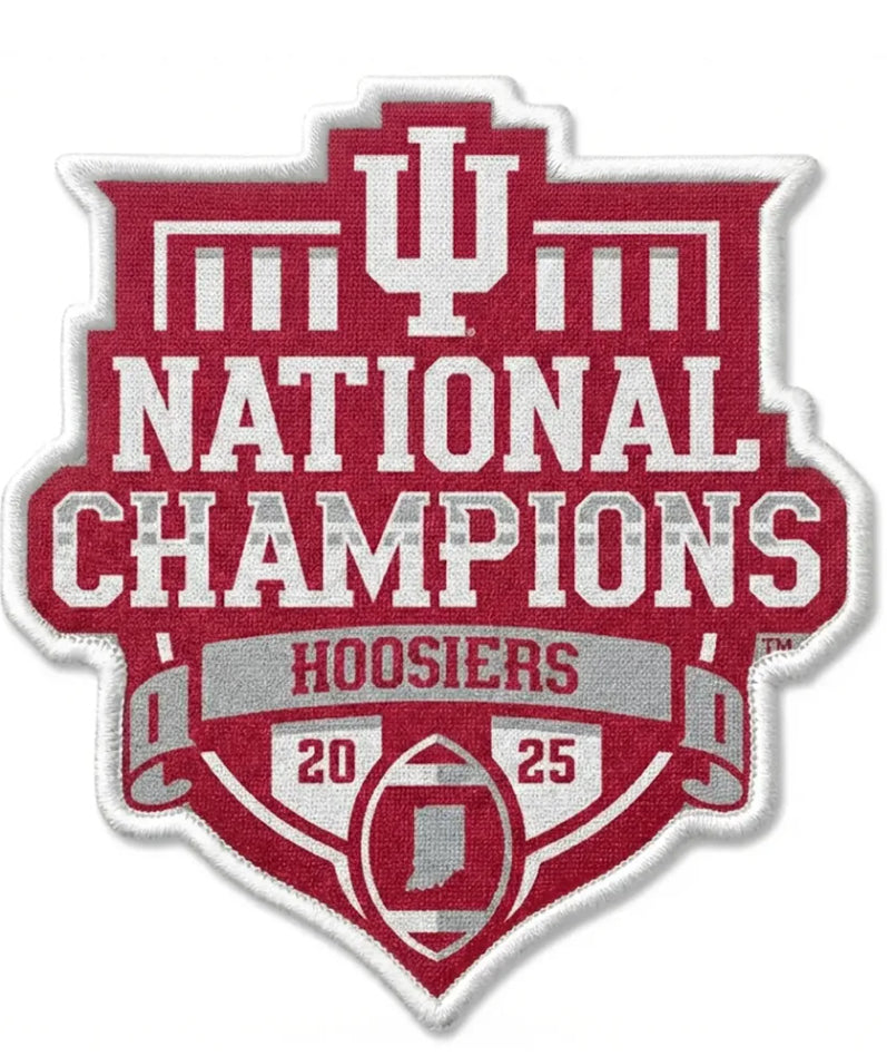 IU Hoosiers National Championship Patch Football Jersey