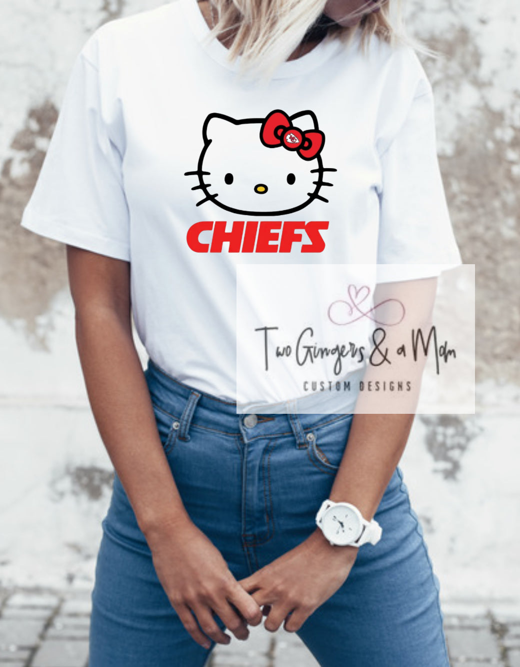 Hello Kitty Chiefs T-shirt