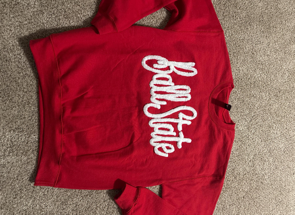 Custom Chunky Yarn Sweatshirt