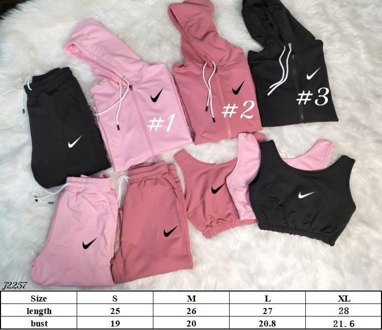Woman's 3 Piece Nike Jogger set