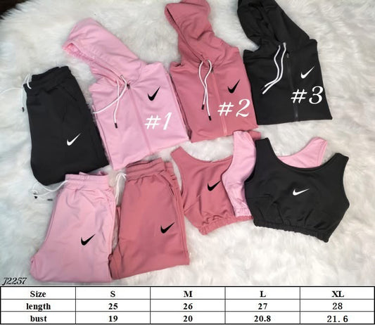 Woman's 3 Piece Nike Jogger set